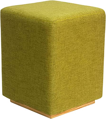 Moderner quadratischer gepolsterter Fußhocker mit gepolstertem Schaumstoffsitz, kleiner Schminktisch-Fußstütze Moderner quadratischer gepolsterter Fußhocker mit gepolstertem Schaumstoffsitz, kleiner Schminktisch-Fußstütze von Generisch