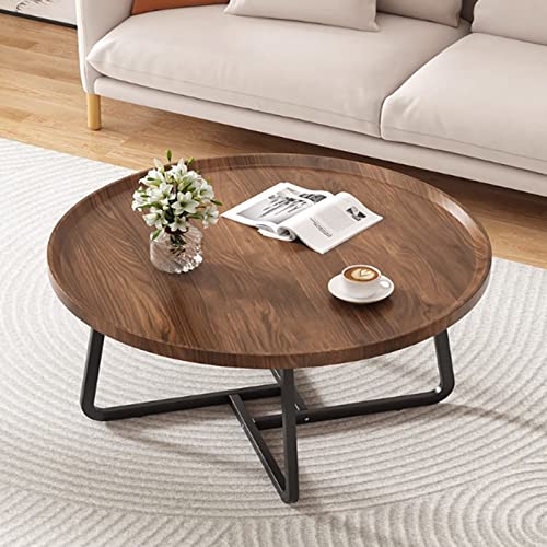 Moderner runder Couchtisch, Industrie-Design, Akzent für Wohnzimmer, Schlafzimmer und Büro, stilvolle, moderne Dekoration, perfekt für Zuhause und Arbeitsplatz Moderner runder Couchtisch, Industrie-Design, Akzent für Wohnzimmer, Schlafzimmer und Büro, stilvolle, moderne Dekoration, perfekt für Zuhause und Arbeitsplatz von Generisch