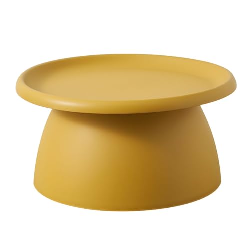 Moderner runder Couchtisch im nordischen Stil, Mini-Beistelltisch für Balkon oder Wohnzimmer, schlichtes Design Moderner runder Couchtisch im nordischen Stil, Mini-Beistelltisch für Balkon oder Wohnzimmer, schlichtes Design von Generisch