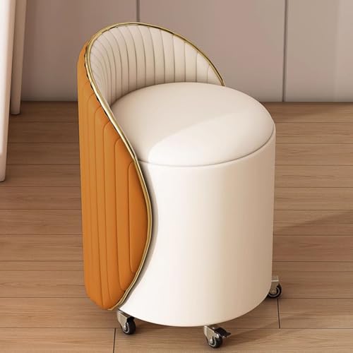 Moderner runder Pouf mit Stauraum, stilvolle drehbare Fußstütze für Wohnzimmer, Schlafzimmer, Büro, eleganter und funktionaler Ottomane für Eingangsbereich und Heimdekoration Moderner runder Pouf mit Stauraum, stilvolle drehbare Fußstütze für Wohnzimmer, Schlafzimmer, Büro, eleganter und funktionaler Ottomane für Eingangsbereich und Heimdekoration von Generisch