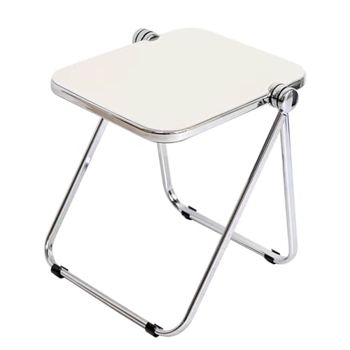 Moderner weißer Acryl-Klapptisch – vielseitige faltbare Möbel für Wohnzimmer, Schlafzimmer & Küche – Stilvoller kleiner Schreibtisch & Serviertisch Moderner weißer Acryl-Klapptisch – vielseitige faltbare Möbel für Wohnzimmer, Schlafzimmer & Küche – Stilvoller kleiner Schreibtisch & Serviertisch von Generisch