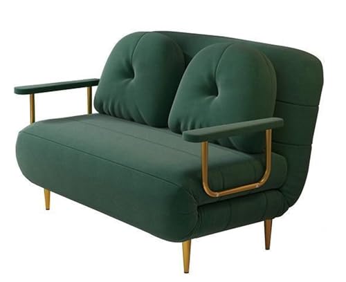 Modernes 2-in-1-Design Einzel-Sofa Bettschläfer Faltbarer Tragbarer Sessel Bett Stuhl Lounge Couch mit Kissen für Wohnzimmer, Schlafzimmer von Generisch