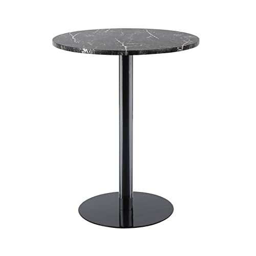 Modernes Bistro-/Kneipentisch-Set – Schwarz strukturierter Beistelltisch mit Eisenfuß, stilvoller Akzent Nachttisch für Wohn- und Schlafzimmer, platzsparendes Design Modernes Bistro-/Kneipentisch-Set – Schwarz strukturierter Beistelltisch mit Eisenfuß, stilvoller Akzent Nachttisch für Wohn- und Schlafzimmer, platzsparendes Design von Generisch