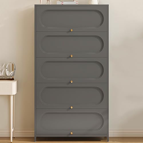 Modernes Bücherregal mit Klapptür, platzsparender Aufbewahrungsschrank mit magnetischen Türstreifen, ideal für Büro und Zuhause Modernes Bücherregal mit Klapptür, platzsparender Aufbewahrungsschrank mit magnetischen Türstreifen, ideal für Büro und Zuhause von Generisch