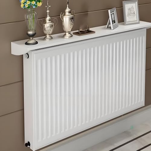 Modernes Heizkörper-Abdeckregal – weißes Heizungsversteck für Wohnzimmer, Schlafzimmer, Flur, stilvoller Dampfheizkörperschutz, platzsparendes Design, Heimdekoration von Generisch
