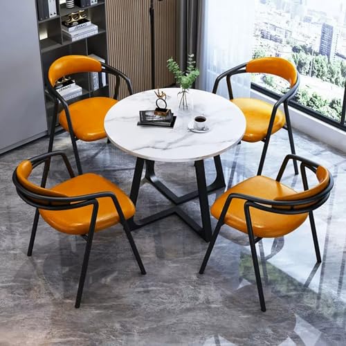 Modernes Konferenztisch-Set Büro Empfangsraum Möbel mit stilvollen Verhandlungsstühlen Kompakter Esstisch und Stühlen für kleine Räume Modernes Konferenztisch-Set Büro Empfangsraum Möbel mit stilvollen Verhandlungsstühlen Kompakter Esstisch und Stühlen für kleine Räume von Generisch