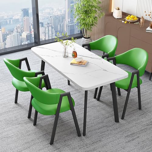 Modernes Konferenztisch-Set aus Holz, platzsparendes Design mit verdickter Tischplatte, ideal für Restaurants, Cafés, Bars und Bürotreffen Modernes Konferenztisch-Set aus Holz, platzsparendes Design mit verdickter Tischplatte, ideal für Restaurants, Cafés, Bars und Bürotreffen von Generisch
