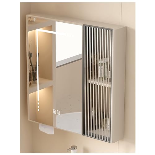 Modernes Schminktisch-Set mit beleuchtetem Spiegel, Schminktisch für Schlafzimmer, gepolsterter Hocker, 2 große Schubladen, schwarze Tischplatte aus gehärtetem Glas, stilvolles Geschenk für Damen Modernes Schminktisch-Set mit beleuchtetem Spiegel, Schminktisch für Schlafzimmer, gepolsterter Hocker, 2 große Schubladen, schwarze Tischplatte aus gehärtetem Glas, stilvolles Geschenk für Damen von Generisch