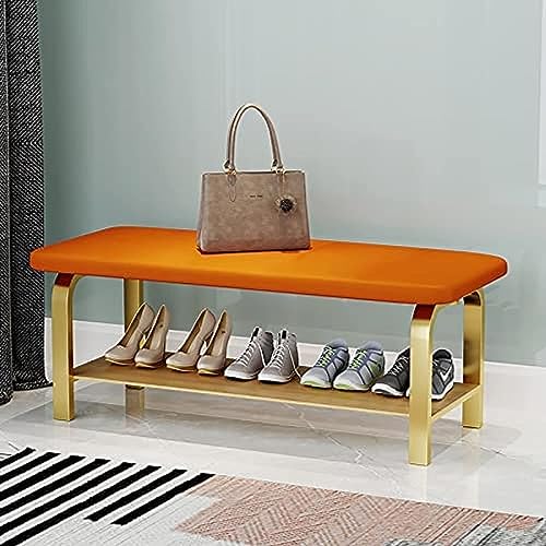 Modernes Schuhregal, Bank mit Holz-Aufbewahrungsregal, platzsparende Lösung für den Eingangsbereich Modernes Schuhregal, Bank mit Holz-Aufbewahrungsregal, platzsparende Lösung für den Eingangsbereich von Generisch