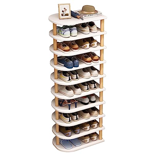 Modernes Schuhregal, unabhängiger Eingang, stilvoller Aufbewahrungsschrank für Wohnzimmer, Schlafzimmer und Büro, halten Sie Ihr Zuhause ordentlich, Weiß, Größe:10 Modernes Schuhregal, unabhängiger Eingang, stilvoller Aufbewahrungsschrank für Wohnzimmer, Schlafzimmer und Büro, halten Sie Ihr Zuhause ordentlich, Weiß, Größe:10 von Generisch