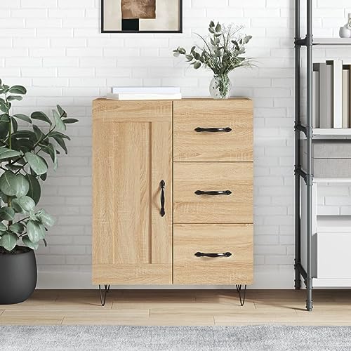 Modernes Sideboard mit 3 Schubladen und Metallbeinen – Aufbewahrungsschrank für Wohnzimmer oder Flur – Hochglanzschrank Modernes Sideboard mit 3 Schubladen und Metallbeinen – Aufbewahrungsschrank für Wohnzimmer oder Flur – Hochglanzschrank von Generisch