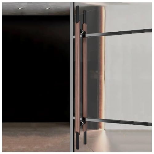 Modernes Türgriff-Set aus Edelstahl – kommerzielle runde H-förmige Stange für Front- und Schiebetüren, ideal für Büroeingänge aus Holz und Glas Modernes Türgriff-Set aus Edelstahl – kommerzielle runde H-förmige Stange für Front- und Schiebetüren, ideal für Büroeingänge aus Holz und Glas von Generisch