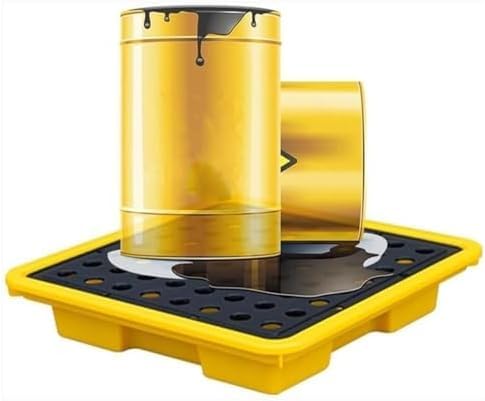 Modulare, auslaufsichere Auffangschale mit Ablauf, industrielle Sicherheitsplattform für Öl- und Chemikalienlagerung Modulare, auslaufsichere Auffangschale mit Ablauf, industrielle Sicherheitsplattform für Öl- und Chemikalienlagerung von Generisch
