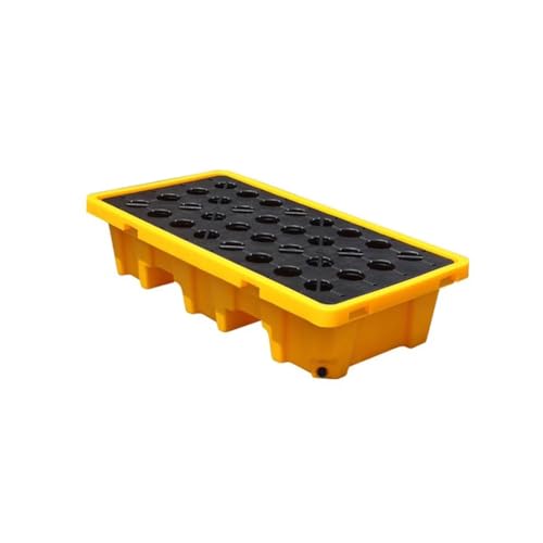 Modulare Palettenwanne mit Ablaufgarnitur, Gabelstapler, robuste Trommelaufbewahrung für Farbe und Chemikalien, langlebige industrielle Gitterlösung, Vermeidung von Ölverschüttungen Modulare Palettenwanne mit Ablaufgarnitur, Gabelstapler, robuste Trommelaufbewahrung für Farbe und Chemikalien, langlebige industrielle Gitterlösung, Vermeidung von Ölverschüttungen von Generisch