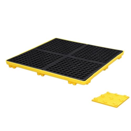 Modulare Spill Containment Platform, Anti-Leakage Plastic Tray for Industrial and Warehouse Use Modulare Spill Containment Platform, Anti-Leakage Plastic Tray for Industrial and Warehouse Use von Generisch