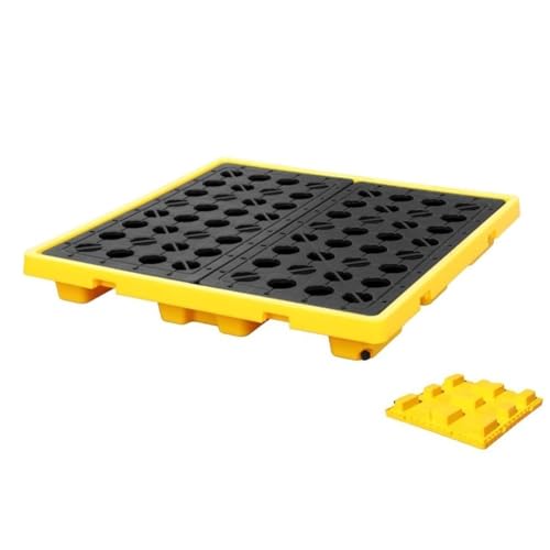Modulare Spill Containment Plattform mit Gitter, auslaufsicheres Design für Industrie- und Werkstattsicherheit Modulare Spill Containment Plattform mit Gitter, auslaufsicheres Design für Industrie- und Werkstattsicherheit von Generisch