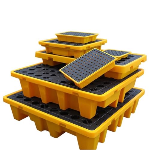 Modularer Auslaufbehälter – auslaufsicherer Boden für Trommelaufbewahrung, industrielle Nutzung Modularer Auslaufbehälter – auslaufsicherer Boden für Trommelaufbewahrung, industrielle Nutzung von Generisch