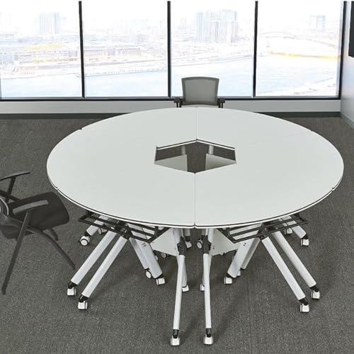 Modularer Konferenztisch für Büro, Trainingsraum, mobiler Meeting-Schreibtisch mit vielseitigem Design für flexible Arrangements und verbesserte Zusammenarbeit Modularer Konferenztisch für Büro, Trainingsraum, mobiler Meeting-Schreibtisch mit vielseitigem Design für flexible Arrangements und verbesserte Zusammenarbeit von Generisch