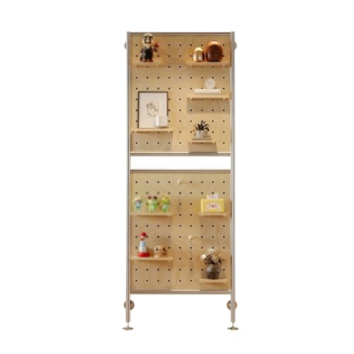 Modularer Stecktafel-Wand-Organizer – Wandhalterung, Display-Panel mit Haken für vielseitige Aufbewahrung zu Hause, im Büro und in Gaming-Setups von Generisch