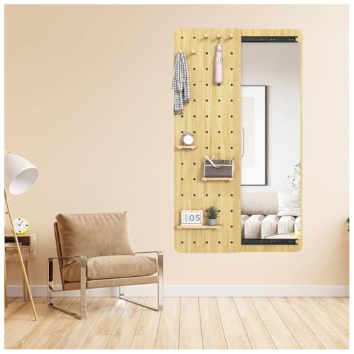 Modulares Stecktafel-Organizer-Set, Wandmontage, Ausstellungsregale mit Spiegel, platzsparende Lösung für Heimbüro und Arbeitszimmer Modulares Stecktafel-Organizer-Set, Wandmontage, Ausstellungsregale mit Spiegel, platzsparende Lösung für Heimbüro und Arbeitszimmer von Generisch
