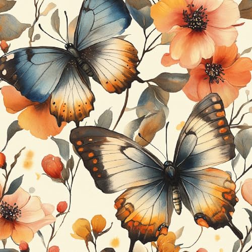 MöBelfolie Selbstklebend 40 X 1000 cm Tapeten Schmetterling Blumen Gras Wasserdicht Und Schmutzabweisend Leicht zu Installieren Geeignet FüR Badezimmer KüChe Oder Andere Wandtapeten Im Format MöBelfolie Selbstklebend 40 X 1000 cm Tapeten Schmetterling Blumen Gras Wasserdicht Und Schmutzabweisend Leicht zu Installieren Geeignet FüR Badezimmer KüChe Oder Andere Wandtapeten Im Format von Generisch