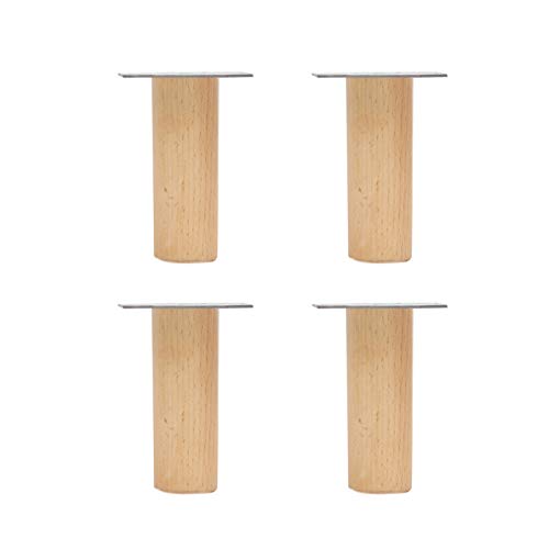 Möbelbeine aus Holz, Ersatzfüße für Sofa, Couchtisch, TV-Ständer, DIY-Stützbeine, 35 cm, gerades Design, 4 Stück Möbelbeine aus Holz, Ersatzfüße für Sofa, Couchtisch, TV-Ständer, DIY-Stützbeine, 35 cm, gerades Design, 4 Stück von Generisch