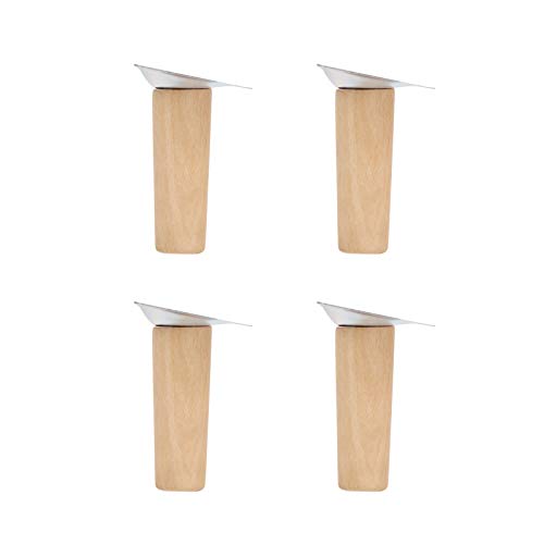 Möbelbeine aus Holz, Ersatzfüße für Sofa, Couchtisch, TV-Ständer, DIY-Stützbeine, 35 cm, gerades Design, 4 Stück Möbelbeine aus Holz, Ersatzfüße für Sofa, Couchtisch, TV-Ständer, DIY-Stützbeine, 35 cm, gerades Design, 4 Stück von Generisch