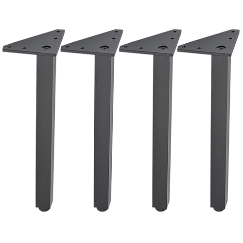 Möbelfüße Verstellbar Tischbeine Höhenverstellbar 4 Stück Quadrat Schwarz Tischfüße Höhe 6-30cm Sockelfuß Aluminiumlegierung Eloxierte Oberfläche Couchtisch TV Tisch Beistelltische Kommode-25cm/9.8" Möbelfüße Verstellbar Tischbeine Höhenverstellbar 4 Stück Quadrat Schwarz Tischfüße Höhe 6-30cm Sockelfuß Aluminiumlegierung Eloxierte Oberfläche Couchtisch TV Tisch Beistelltische Kommode-25cm/9.8" von Generisch