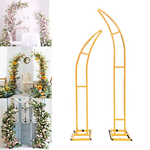 Mondform Gartenbogen Hochzeit Hintergrund Ständer Set mit Blumen-Werkzeug-Set von Generisch