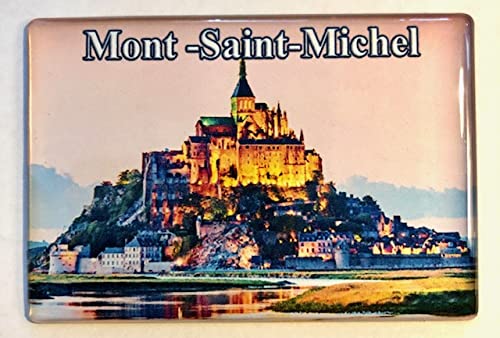 Mont Saint Michel,Normandie,Frankreich Souvenir-Kühlschrankmagnet Fridge Magnet , Reiseandenken ,Geschenk von Generisch