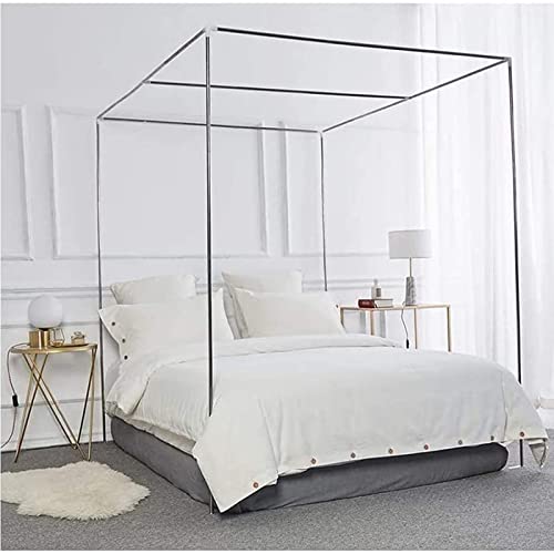 Moskitonetz-Rahmen aus Edelstahl für Einzel-/Doppel-/King-/Super-Kingsize-Bett, 22 mm, 1,8 × 2,2 m, für Ihr Bett Moskitonetz-Rahmen aus Edelstahl für Einzel-/Doppel-/King-/Super-Kingsize-Bett, 22 mm, 1,8 × 2,2 m, für Ihr Bett von Generisch