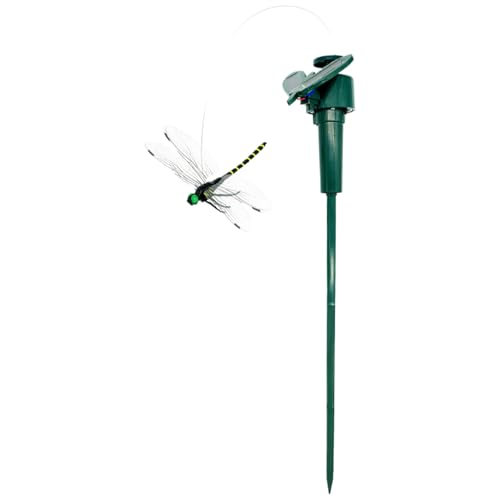 Mückenabwehr Outdoor | Solarlampe Fliegenvertreiber Libellen Steckspitzen - Mottenabwehr Garten Spitzen Wetterfest Für Außen Weg Rasen Terrasse von Generisch