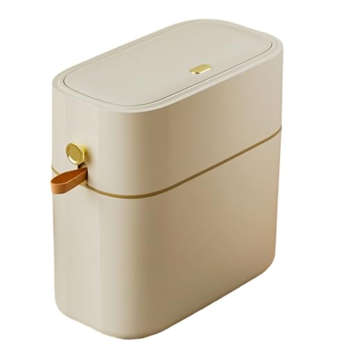 Mülleimer Mit Deckel Fürs Badezimmer - Schlafzimmer Mülleimer Mit Deckel | 8L Geruchsicherer Schlanker Abfalleimer Für Innenräume Toilette Haushalt Wäscheraum Küche Schreibtisch Enge Mülleimer Mit Deckel Fürs Badezimmer - Schlafzimmer Mülleimer Mit Deckel | 8L Geruchsicherer Schlanker Abfalleimer Für Innenräume Toilette Haushalt Wäscheraum Küche Schreibtisch Enge von Generisch