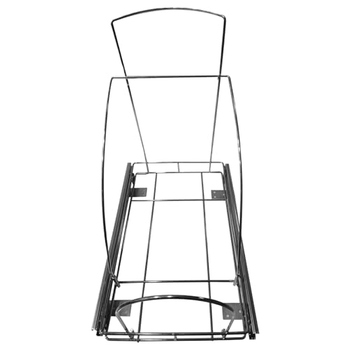 Mülleimer-Schieber für Küchenschrank verstellbar ausziehbarer Mülleimer unter dem Schrank Mülleimer-Schieber Küchenschrank-Mülleimer 16.5x15.8x11" ausziehbares Metallregal mit Griff (Mülleimer nicht i von Generisch