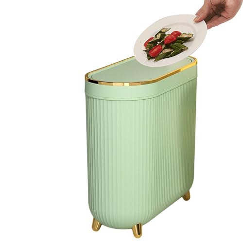 Mülleimer mit Deckel, Toilettenpapier-Mülleimer | Badmülleimer für zu Hause, Badezimmer-Müll - kompaktes Design für das Badezimmer Mülleimer mit Deckel, Toilettenpapier-Mülleimer | Badmülleimer für zu Hause, Badezimmer-Müll - kompaktes Design für das Badezimmer von Generisch