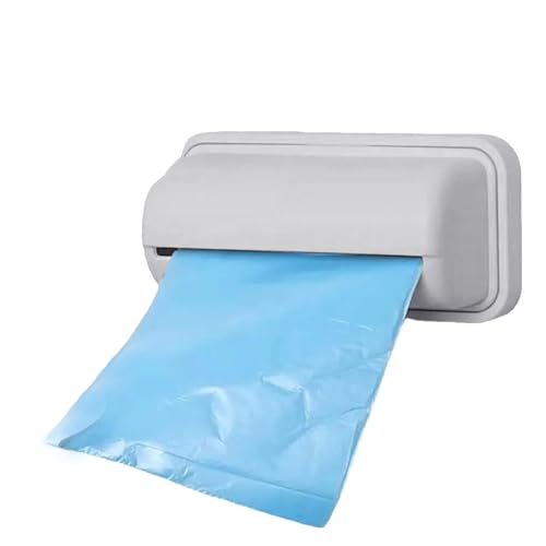 Müllsackhalter - Müllsackhalter | Müllsackspender | Müllsack-Hängeregal zur Wandmontage | Müllsackspender | Abfallsackhalter Kleber Müllsackaufhänger für Küchenschränke von Generisch