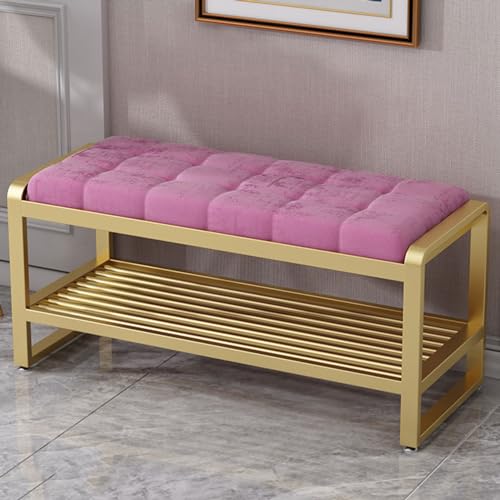 Multifunktionale Eingangsbank mit gepolstertem Sitz, Aufbewahrungs-Schuhbank für Wohnzimmer, Schlafzimmer, Flur, platzsparende Möbel Multifunktionale Eingangsbank mit gepolstertem Sitz, Aufbewahrungs-Schuhbank für Wohnzimmer, Schlafzimmer, Flur, platzsparende Möbel von Generisch