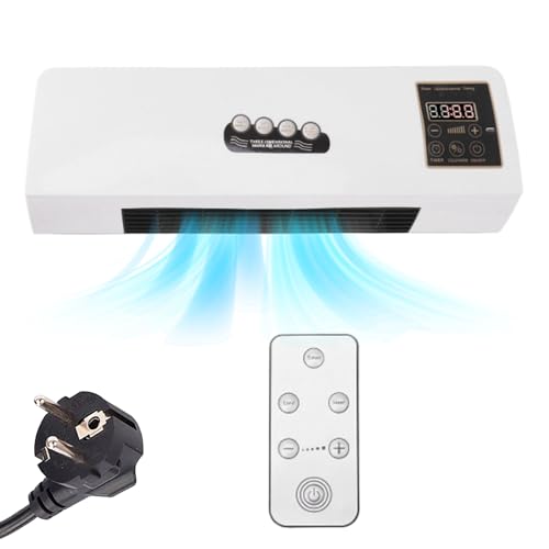 Multifunktionale Wand Klimaanlage, Mobile Klimageräte für Räume, 2000W Kühl Funktion Kühlzubehör Ohne Abluftschlauch für Wohnzimmer Camping Garage Schlafzimmer Arbeitsplatz von Generisch