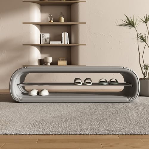 Multifunktionale gepolsterte Schuhbank mit Sitz, platzsparende Eingangsmöbel für Wohnzimmer, Schlafzimmer und Flur von Generisch