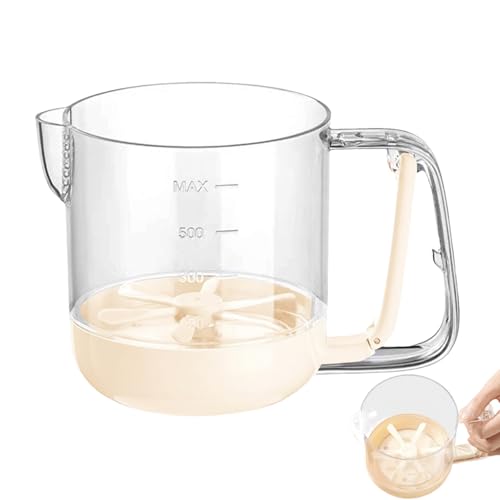 Multifunktionaler Eierrührbecher | Creme-Rührbecher mit Skala | Multifunktionaler Handmixer, Küchenhelfer für Familienbacken oder Partyvorbereitung von Generisch