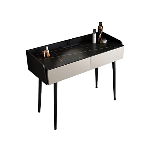 Multifunktionaler Schminktisch aus Schiefer mit Touchscreen, hellem Spiegel & Schublade - Einfacher Schminktisch für Schlafzimmer, perfekter Schminktisch für Mädchen Multifunktionaler Schminktisch aus Schiefer mit Touchscreen, hellem Spiegel & Schublade - Einfacher Schminktisch für Schlafzimmer, perfekter Schminktisch für Mädchen von Generisch