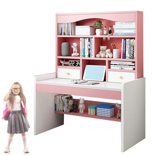 Multifunktionaler Schreibtisch mit Ablagen und 2 Schubladen, verstellbare Höhe 65-75 cm, Home-Office, Arbeitszimmer, Arbeitsplatz, platzsparendes Design Multifunktionaler Schreibtisch mit Ablagen und 2 Schubladen, verstellbare Höhe 65-75 cm, Home-Office, Arbeitszimmer, Arbeitsplatz, platzsparendes Design von Generisch