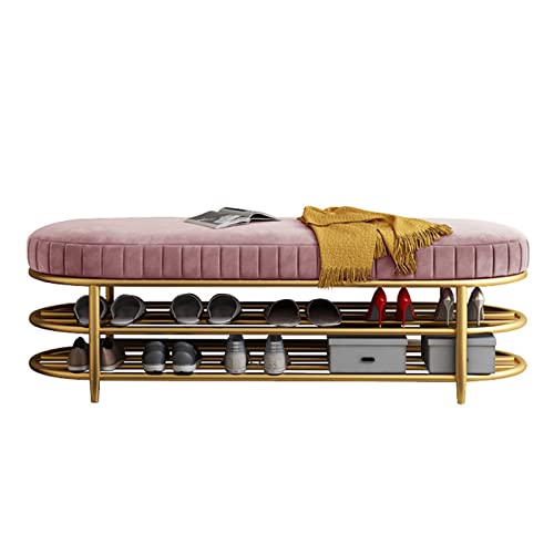 Multifunktionaler Schuhhocker mit weichem Kissen für einfachen Schuhwechsel zu Hause, im Eingangsbereich oder im Wohnzimmer Multifunktionaler Schuhhocker mit weichem Kissen für einfachen Schuhwechsel zu Hause, im Eingangsbereich oder im Wohnzimmer von Generisch
