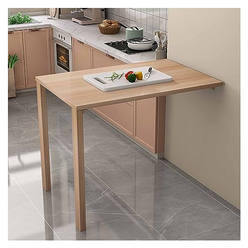Multifunktionaler klappbarer Wandschreibtisch & Esstisch - Moderner Teleskop-Küchentisch, platzsparendes Design für kleine Räume, einfach zu installieren, Farbe: holz Multifunktionaler klappbarer Wandschreibtisch & Esstisch - Moderner Teleskop-Küchentisch, platzsparendes Design für kleine Räume, einfach zu installieren, Farbe: holz von Generisch