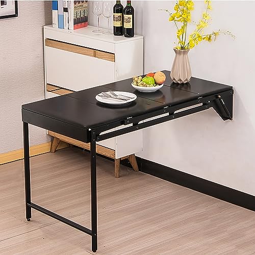 Multifunktionaler wandmontierter klappbarer Esstisch, wandmontierter Klapptisch, kleines Haus, versteckter Tisch mit verstellbaren Beinen, kann als Arbeitszimmertisch, Bürotisch usw. verwendet werden Multifunktionaler wandmontierter klappbarer Esstisch, wandmontierter Klapptisch, kleines Haus, versteckter Tisch mit verstellbaren Beinen, kann als Arbeitszimmertisch, Bürotisch usw. verwendet werden von Generisch