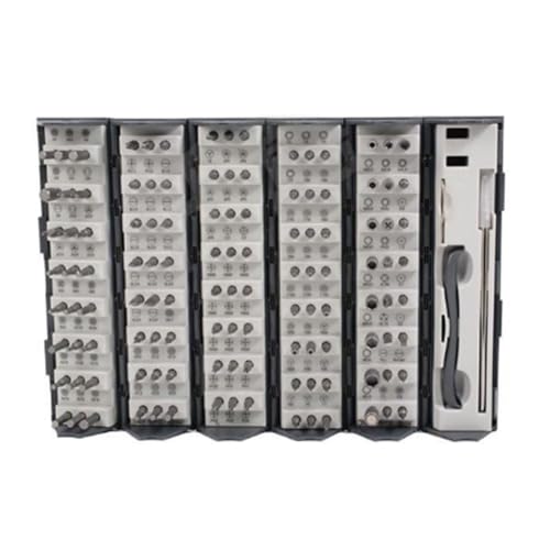 Multifunktionales Set, 128-in-1, tragbar, Präzisions-Handschraubendreher, Werkzeug-Reparatur-PC-Set, faltbares Telefon von Generisch