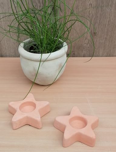 NEU !! 2er Set Teelichthalter in Sternform ø 12 cm aus Terrakotta Terracotta Garten Deko Mediterran Windlicht Kerzenständer NEU !! 2er Set Teelichthalter in Sternform ø 12 cm aus Terrakotta Terracotta Garten Deko Mediterran Windlicht Kerzenständer von Generisch