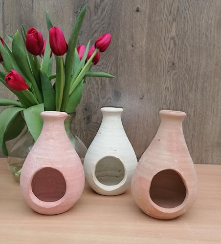 Generisch NEU !! 3er Set Teelichthalter je ca. 17 cm hoch aus Terrakotta Terracotta Windlicht Kerzenständer Garten Deko Mediterran Generisch NEU !! 3er Set Teelichthalter je ca. 17 cm hoch aus Terrakotta Terracotta Windlicht Kerzenständer Garten Deko Mediterran von Generisch