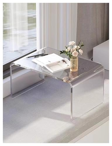 Nachttisch Kleiner Beistelltisch mit C-förmigem Design für Wohnzimmer Verstellbar für Couch von Generisch