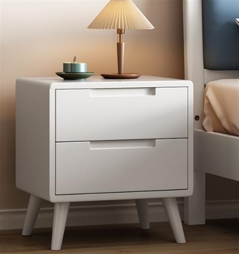 Nachttisch aus Holz mit Schubladen, moderner Nachttisch für Schlafzimmer und Wohnzimmer, kompakte Kommode mit Stauraum Nachttisch aus Holz mit Schubladen, moderner Nachttisch für Schlafzimmer und Wohnzimmer, kompakte Kommode mit Stauraum von Generisch